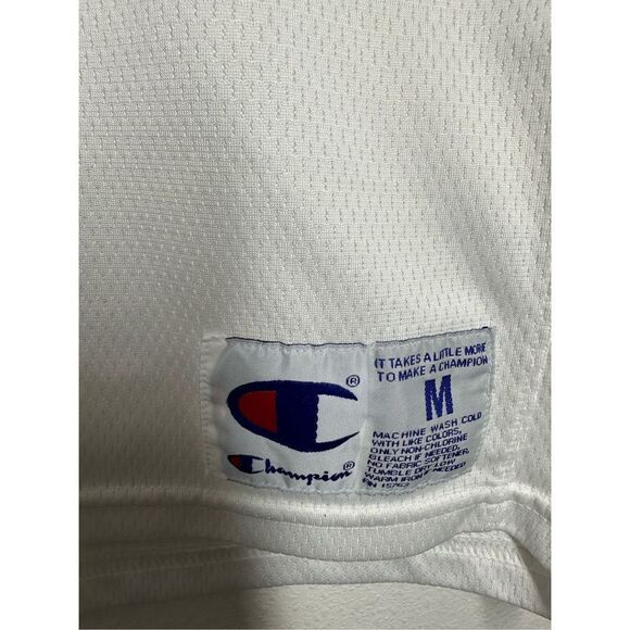 Champion Double Dry White Athletic T-shirt Size M - Picture 2 of 10